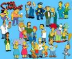 Αρκετά χαρακτήρες από The Simpsons